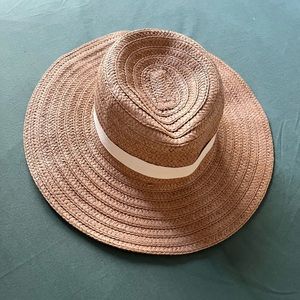 Madewell braided straw hat size s/m